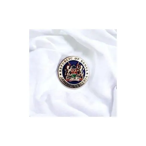 Jamhuri Ya Kenya Emblem Lapel Pin Badge
